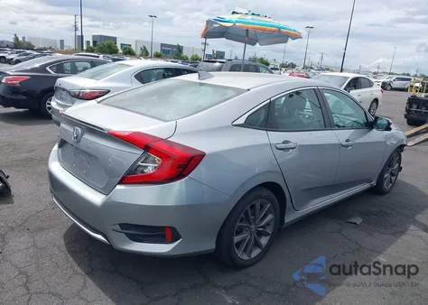 2021 Honda Civic Ex z USA, uszkodzony, nr VIN 19XFC1F36ME207787
